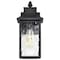 Nuvo Austen Outdoor Small Wall Lantern 1 Light Matte Black Finish 60/5997 - alternate 6